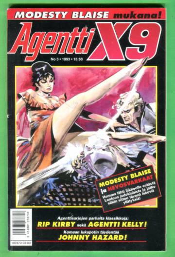 Agentti X9 3/93 (Modesty Blaise)