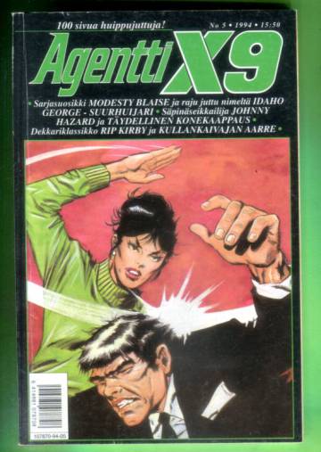 Agentti X9 5/94 (Modesty Blaise)