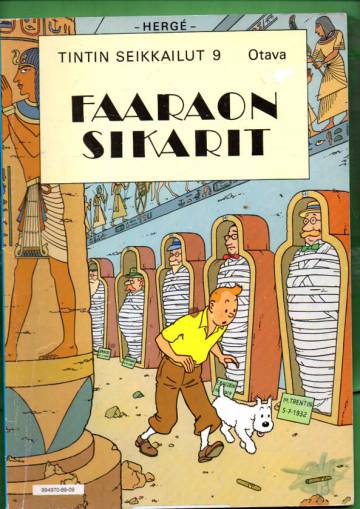 Tintin seikkailut 9 - Faaraon sikarit