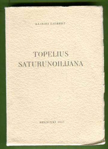 Topelius saturunoilijana