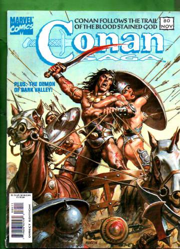 Conan Saga Vol. 1 #80 Nov 93