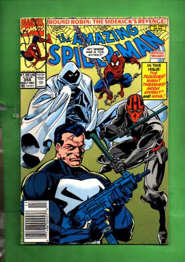 The Amazing Spider-Man Vol.1 #355 Ear Dec 91