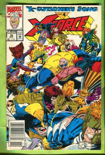 X-Force Vol. 1 #16 Nov 92