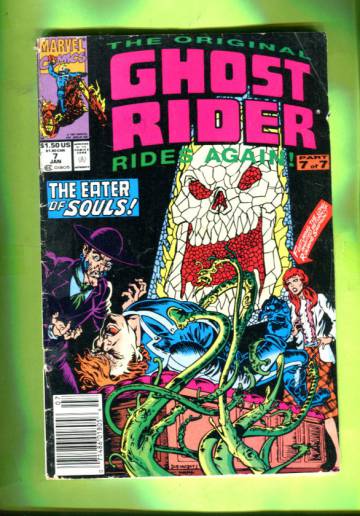 The Original Ghost Rider #7 Jan 91