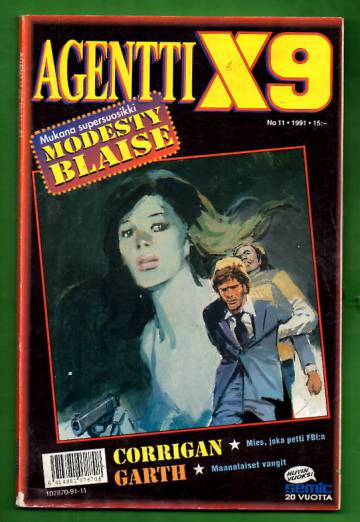 Agentti X9 11/91 (Modesty Blaise)