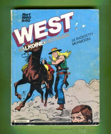 West - Valkoinen intiaani 1/80 - West ja ryöstetty mormooni