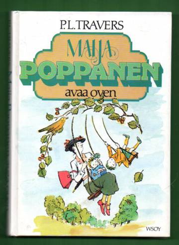 Maija Poppanen avaa oven