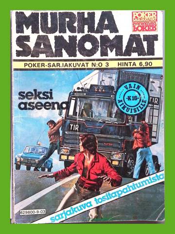 Poker-sarjakuvat 3/79 - Murha-Sanomat