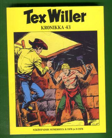 Tex Willer -kronikka 43 - Kiinalaiskortteli & Nogalesista itään