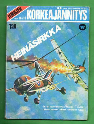 Ilmojen Korkeajännitys 10/74 - Heinäsirkka