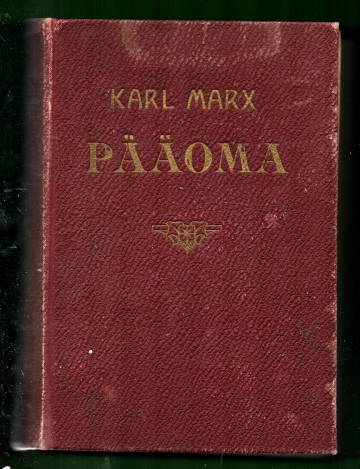 Pääoma - Kansantaloustieteen arvostelu: Ensimmäinen nide, ensimmäinen kirja