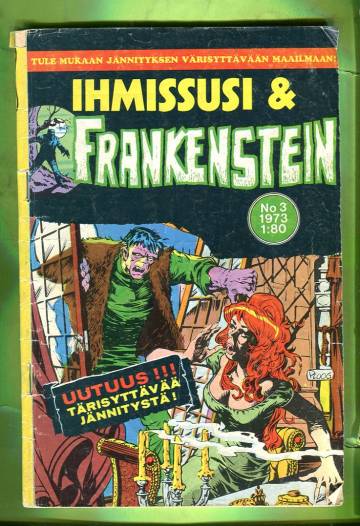 Ihmissusi & Frankenstein 3/73