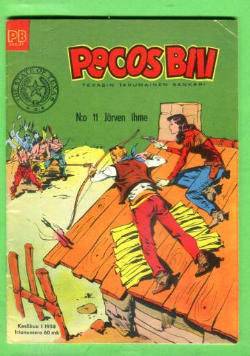 Pecos Bill 11/58 - Järven ihme