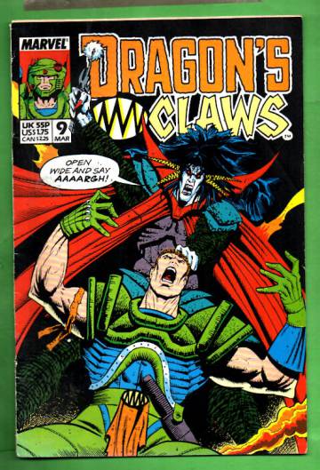 Dragon's Claws Vol. 1 #9 Mar 89