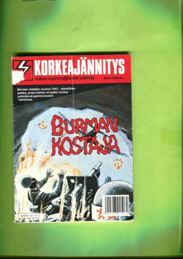 Korkeajännitys 3/92 - Burman kostaja