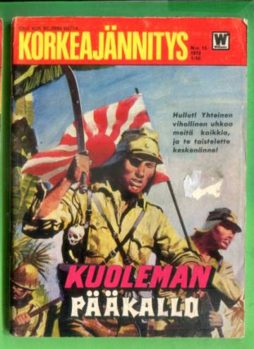 Korkeajännitys 15/72 - Kuoleman pääkallo