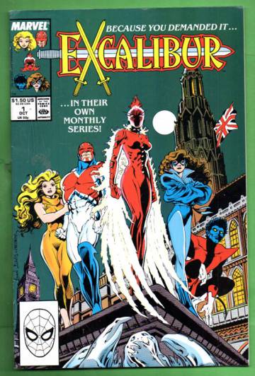 Excalibur Vol. 1 #1 Oct 88