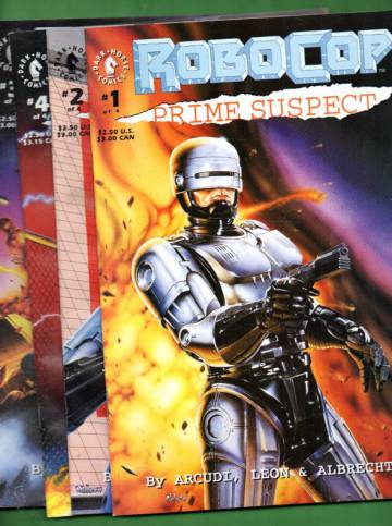 Robocop: Prime Suspects #1-4, Oct 92-Jan 93 (Whole miniserie)