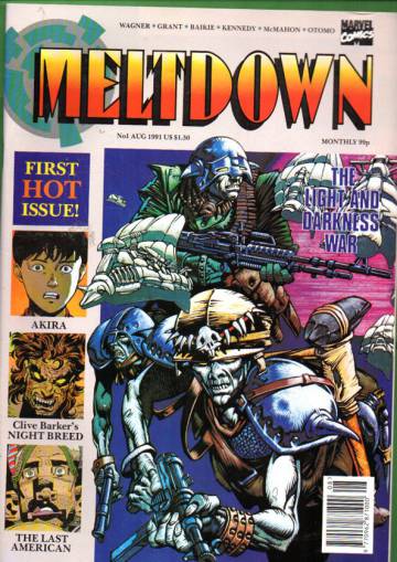 Meltdown #1, August 1991