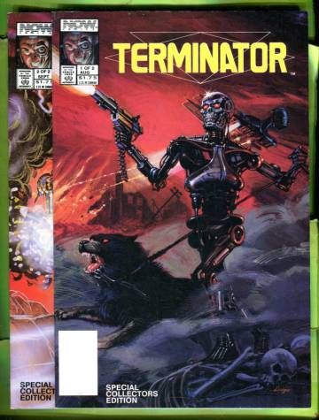 The Terminator: All My Futures Past Vol. 3, No. 1-2, August-September 1990 (whole mini-series)