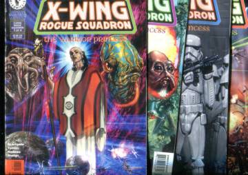 X-Wing Rogue Squadron #1-4: The Warrior Princess, Oct 96-Feb 97 (Whole miniserie)