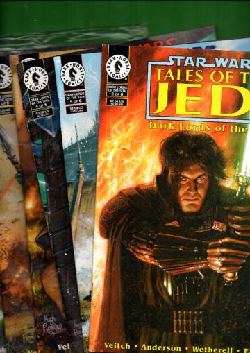 Star Wars: Tales of the Jedi -Dark Lords of the Sith #1-6, Oct 94 -Mar 95 (Whole miniserie)