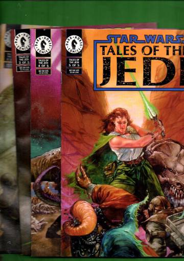 Star Wars: Tales of the Jedi #1-5, Oct 93 -Feb 94 (Whole miniserie)