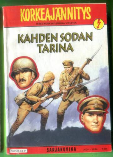 Korkeajännitys 1/94 - Kahden sodan tarina