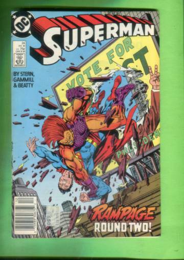 Superman #24, December 1988