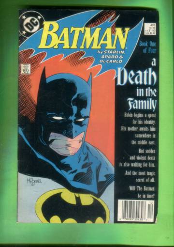 Batman #426 Dec 88