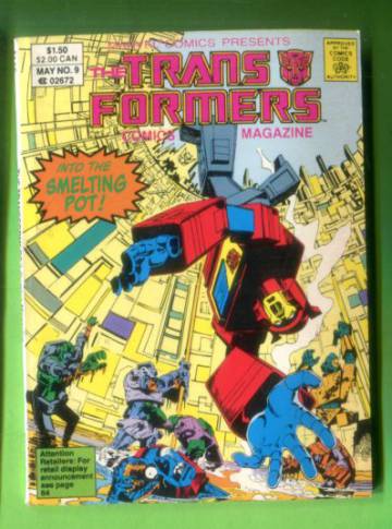 Transformers Comics Magazine #9, May 1988