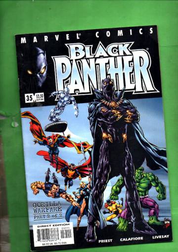 Black Panther Vol 2 #35, October 2001