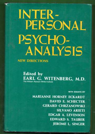Interpersonal Psychoanalysis - New Directions
