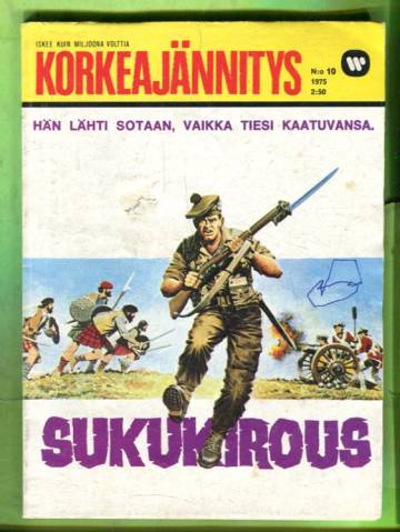 Korkeajännitys 10/75 - Sukukirous