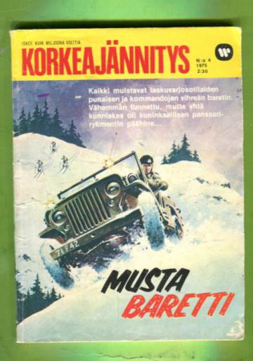 Korkeajännitys 4/75 - Musta baretti