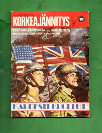 Korkeajännitys 5/75 - Kahdesti kuollut