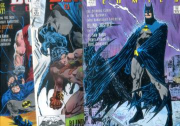 Detective Comics #598-600: Blind Justice #1-3, Mar 88-May 89