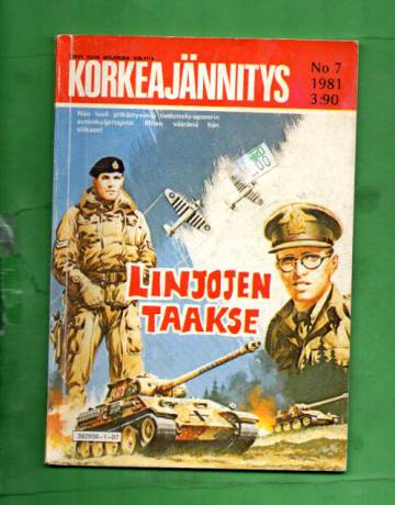 Korkeajännitys 7/81 - Linjojen taakse