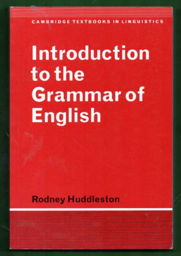 Introduction to the Grammar of English