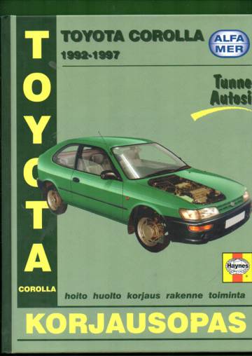 Toyota Corolla korjausopas - 1992-1997