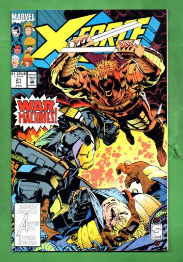 X-Force Vol. 1 #21 Apr 93