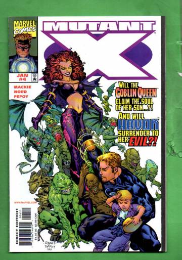 Mutant X Vol.1 #4 Jan 99