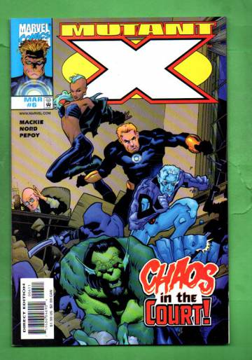 Mutant X Vol.1 #6 Mar 99