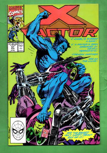 X-Factor Vol. 1 #57 Aug 90