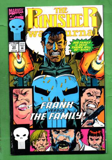 The Punisher War Journal Vol. 1 #54 May 93