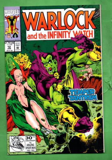 Warlock and the Infinity Watch Vol. 1 #12 Jan 93