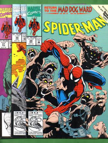 Spider-Man Vol. 1 #29 Dec 92 - #31 Feb 93: Return to the Mad Dog War (whole mini-series)