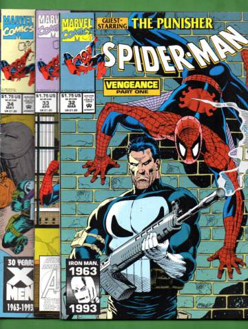 Spider-Man Vol. 1 #32 Mar 93 - #34 May 93: Vengeance (whole mini-series)