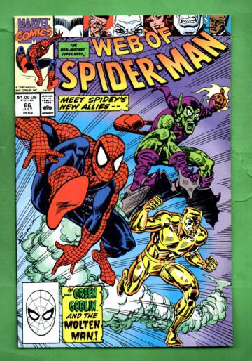 Web of Spider-Man Vol.1 #66 Jul 90