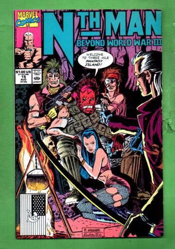 Nth Man Vol. 1 #15 Aug 90